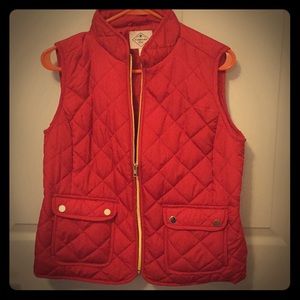 Red St John’s Vest